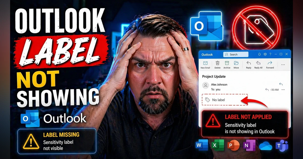 Outlook Label Not Showing: Troubleshooting Sensitivity Labels Missing ...