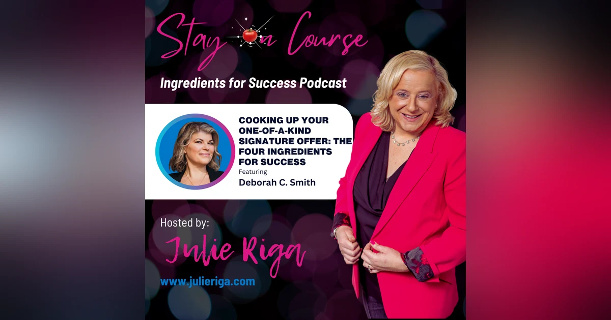 Cooking Up Your One-of-a-Kind Signature Offer: The Four Ingredients for Success
