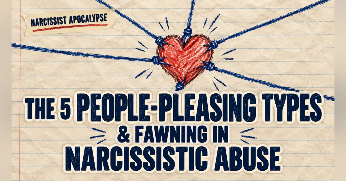 Rerelease | The 5 People-Pleasing Types & Fawning in Narcissistic Abuse