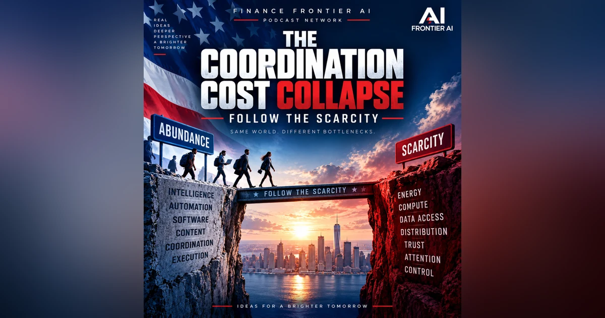 The Coordination Cost Collapse - Follow the Scarcity