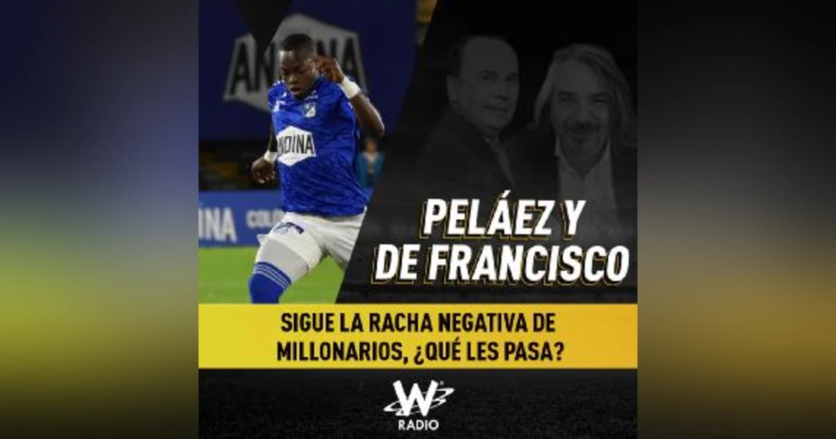 Sigue la racha negativa de Millonarios, ¿qué les pasa?