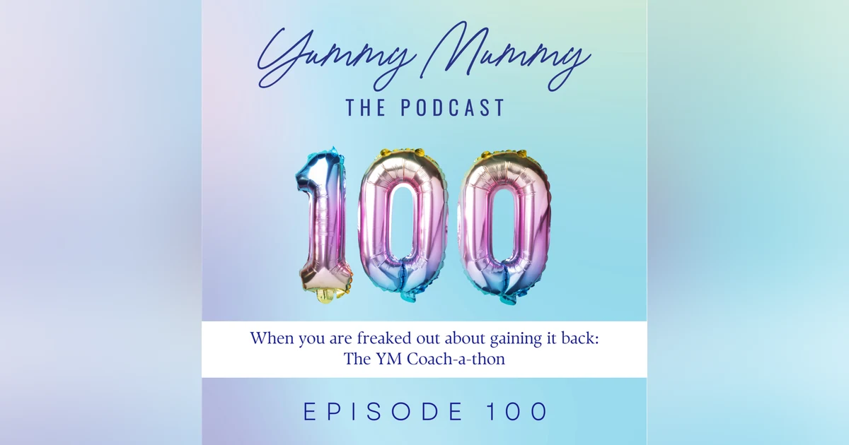 When you are freaked out about gaining it back: The YM Coach-a-thon