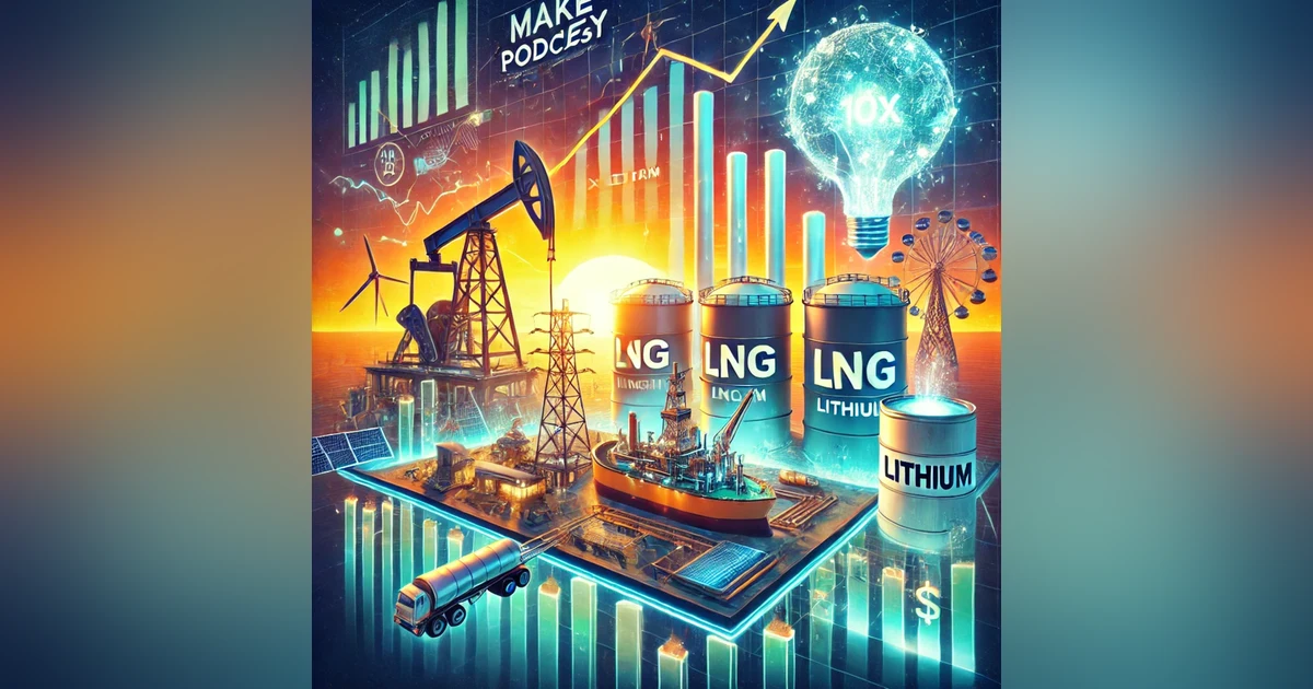 Energy Supercycle and 10x Returns with LNG and Lithium