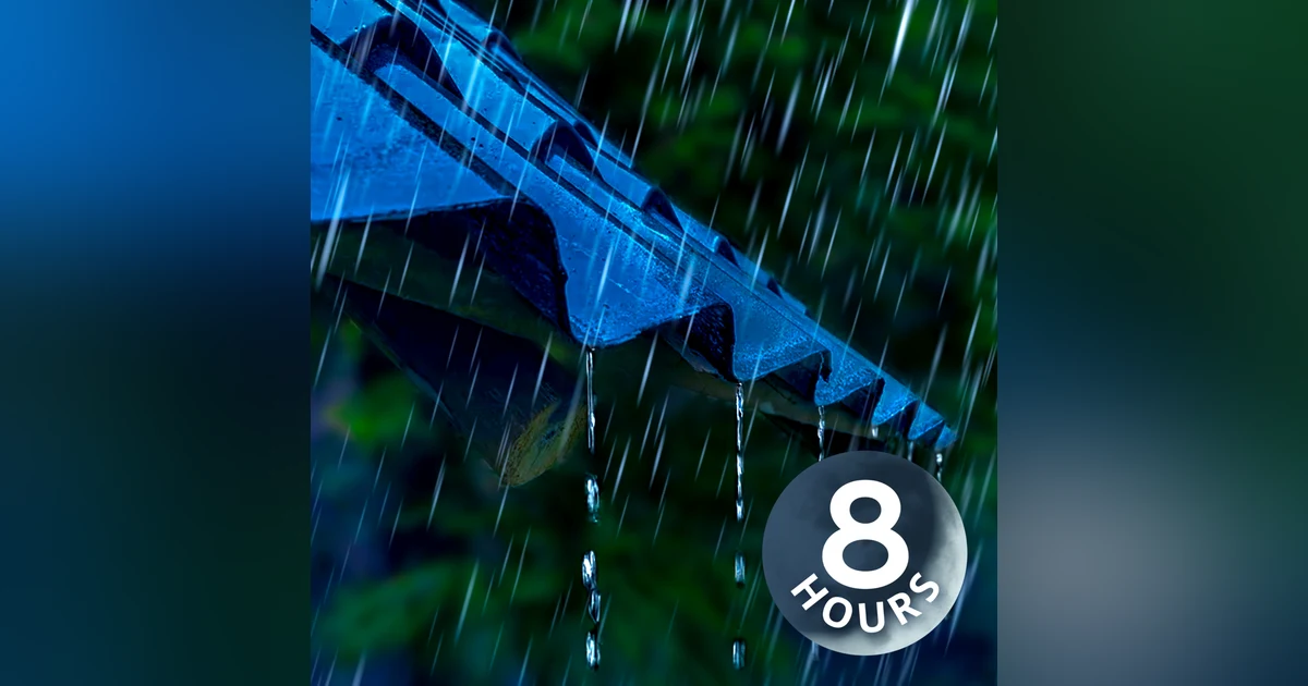 Fall Asleep with the Sounds of Rain on a Tin Roof | 8 Hours