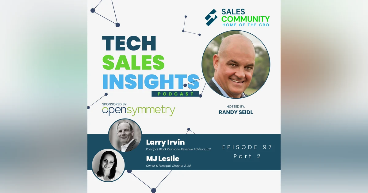 E97 Part 2 - The Ideal Functions That Fall on the CRO Role with MJ Leslie and Larry Irvin