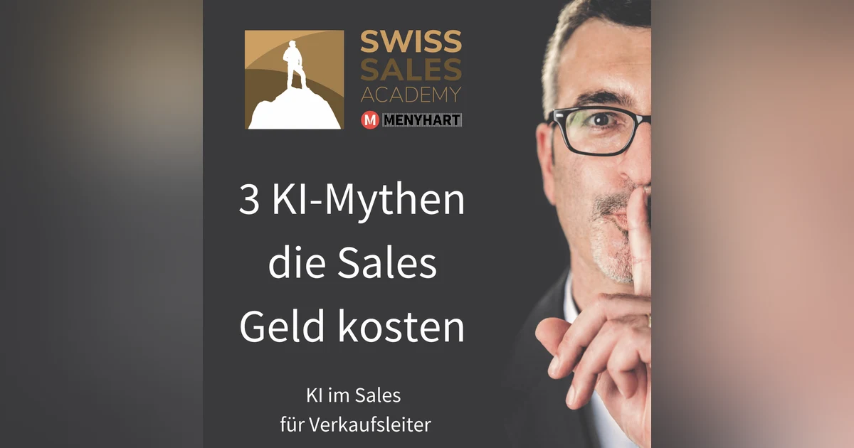 Die 3 KI-Mythen die Sales Geld kosten