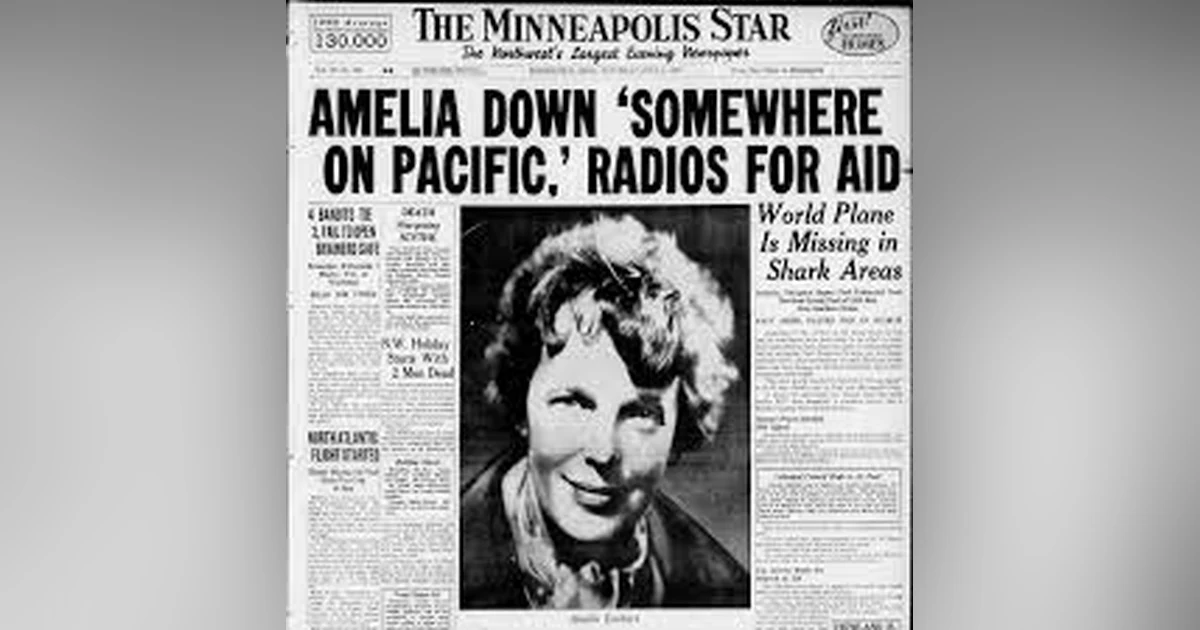 IN SEARCH OF AMELIA EARHART : WAS HER ELECTRA 10E DISCOVERED?