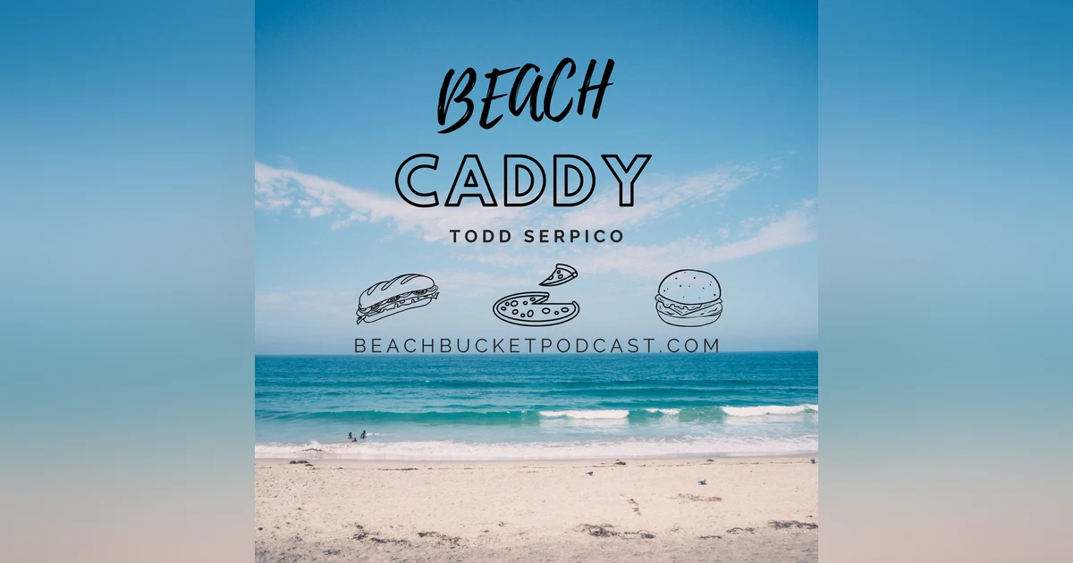 Beach Caddy At The Jersey Shore