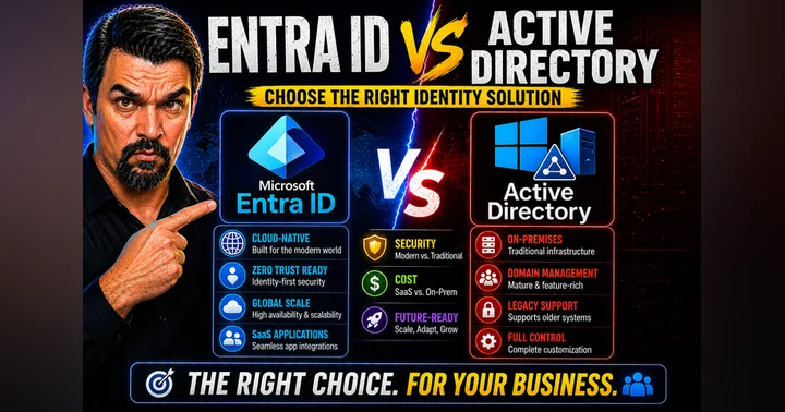 image for Entra ID Vs Active Directory Guide