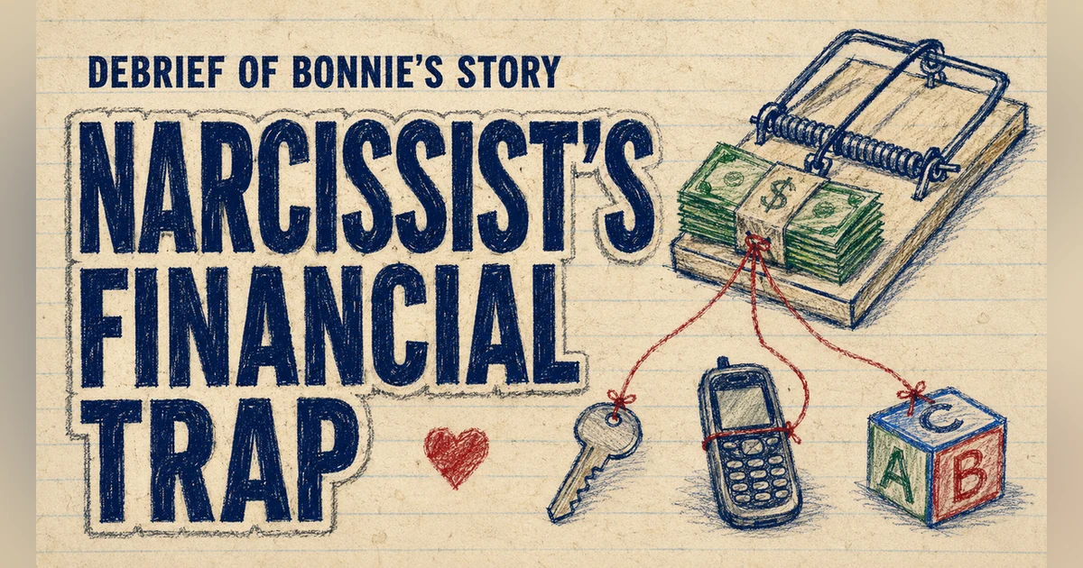 Debrief | The Narcissist’s Financial Trap in Bonnie’s Story