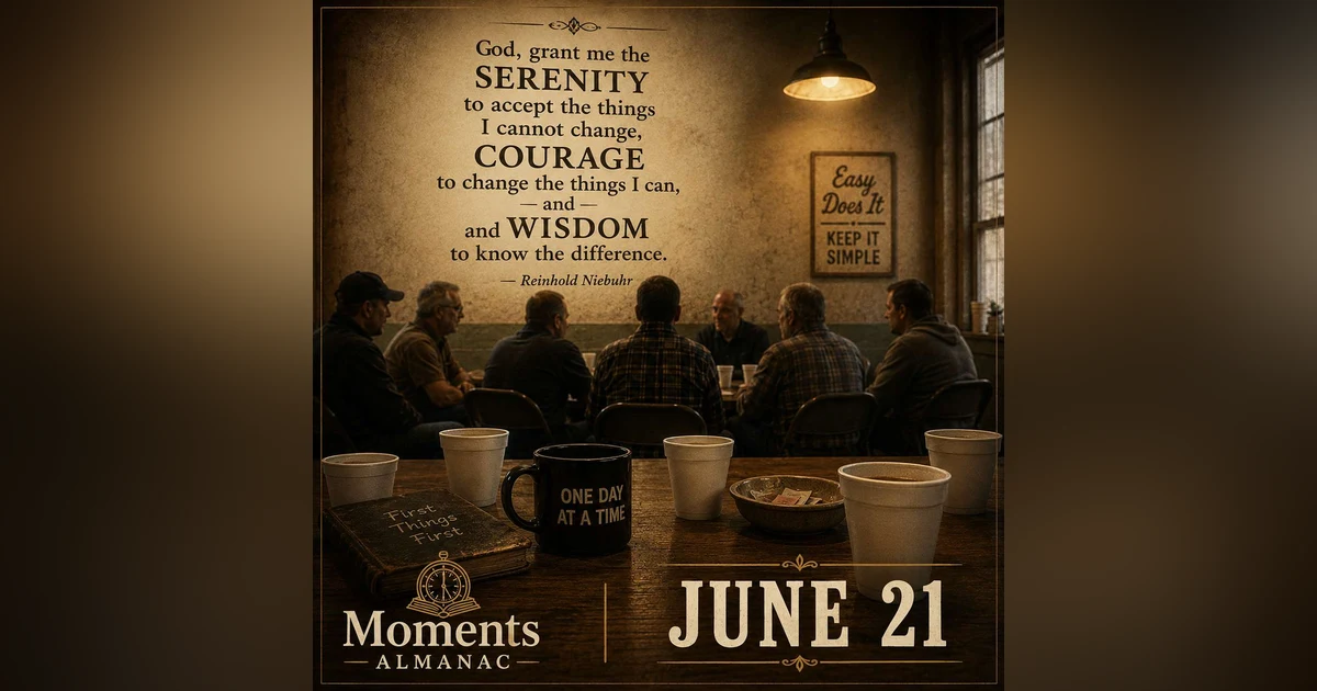 June 21, 2026 | Moments Almanac | Serenity