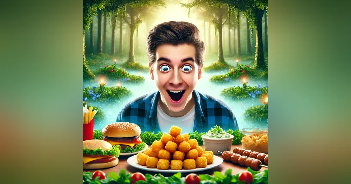 What's on God's Menu?  Tots?!  I hope it's Tots!!!