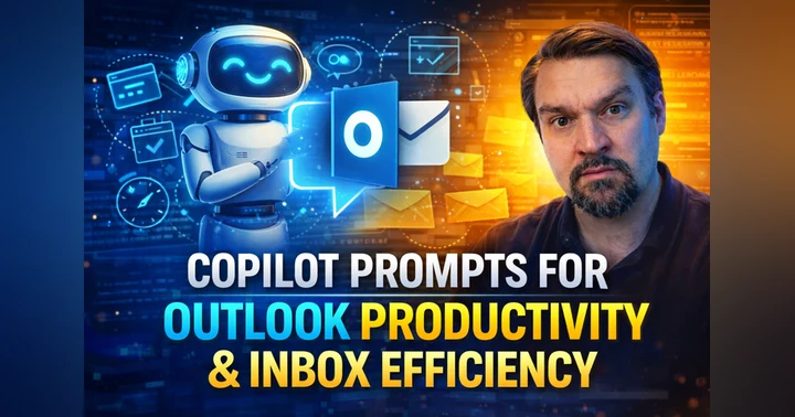 image for Copilot Prompts for Outlook Productivity & Inbox Efficiency