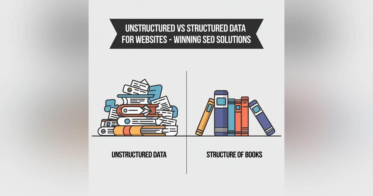 📉 Unstructured vs 📈 Structured Data for Websites + 🏆 Winning SEO Solutions: Join Favour Obasi-ike @ Marketing Club on Clubhouse 🏡