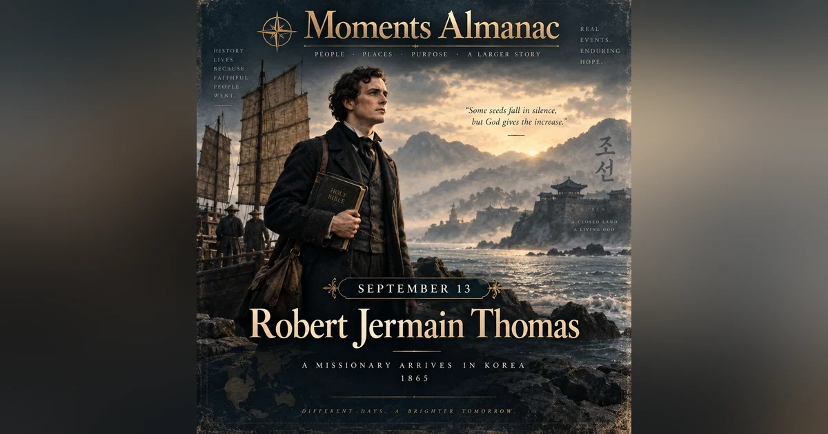 September 13 | Moments Almanac | Bibles