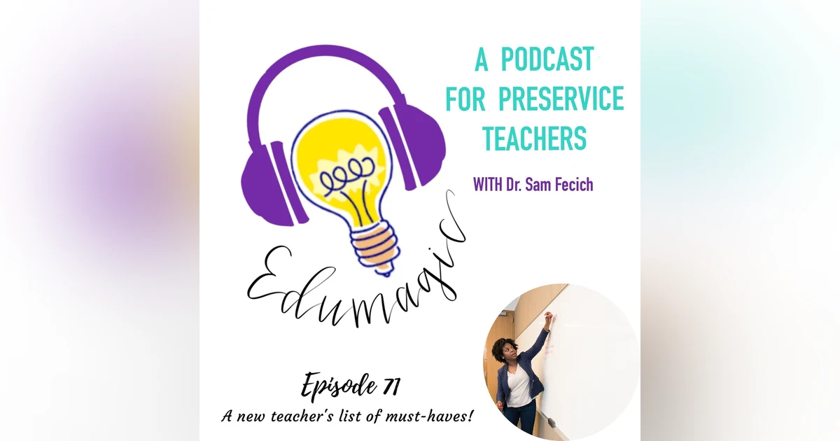 New teacher must haves E71