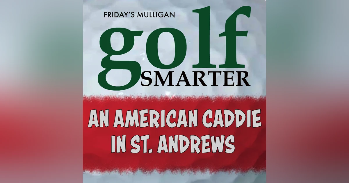 An American Caddie in St. Andrews with author Oliver Horovitz