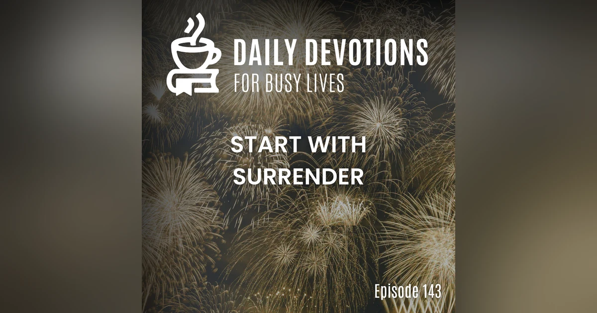 Start With Surrender