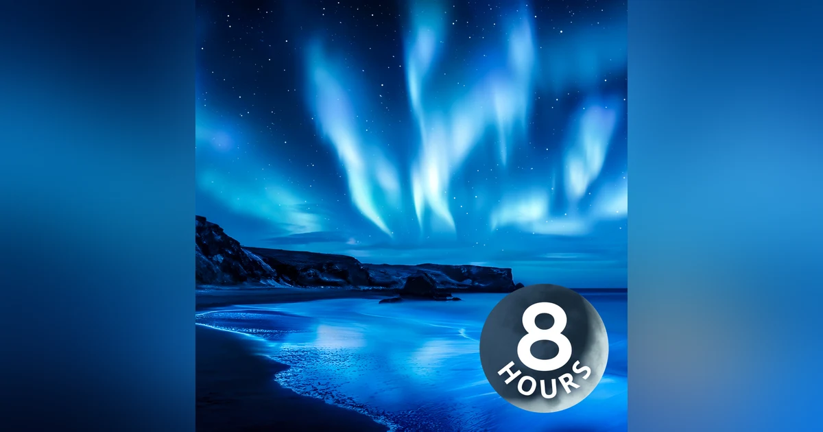 Relaxing White Noise + Ocean Sounds for Deep Sleep 8-Hours