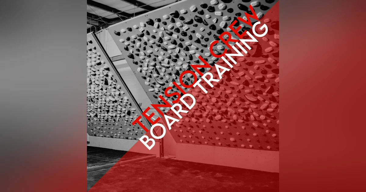 Tension Crew: Pro Clinic on System Board Training, Achieving Faster Progress, Training and Projecting Tips, and Building Sport Climbing Endurance (FULL)