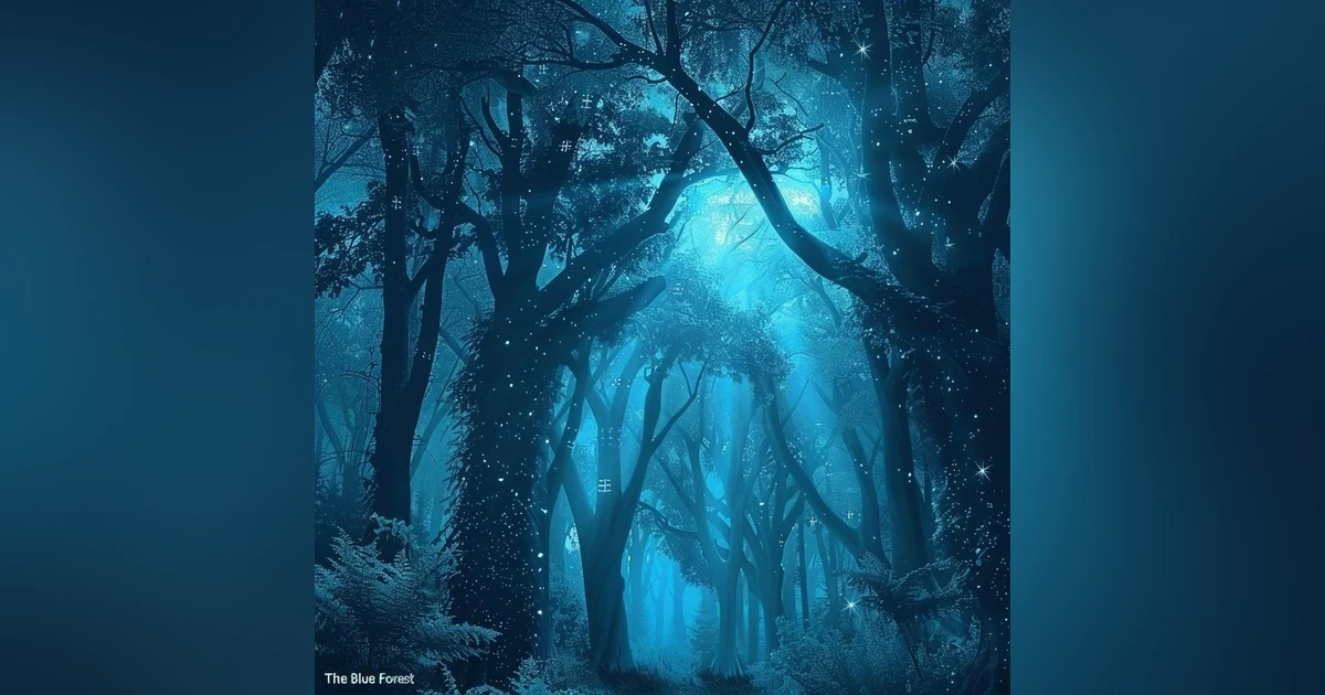 INSOMNIA RELIEF [Fall Asleep Fast] "The Blue Forest" Binaural Beats Sleep Music