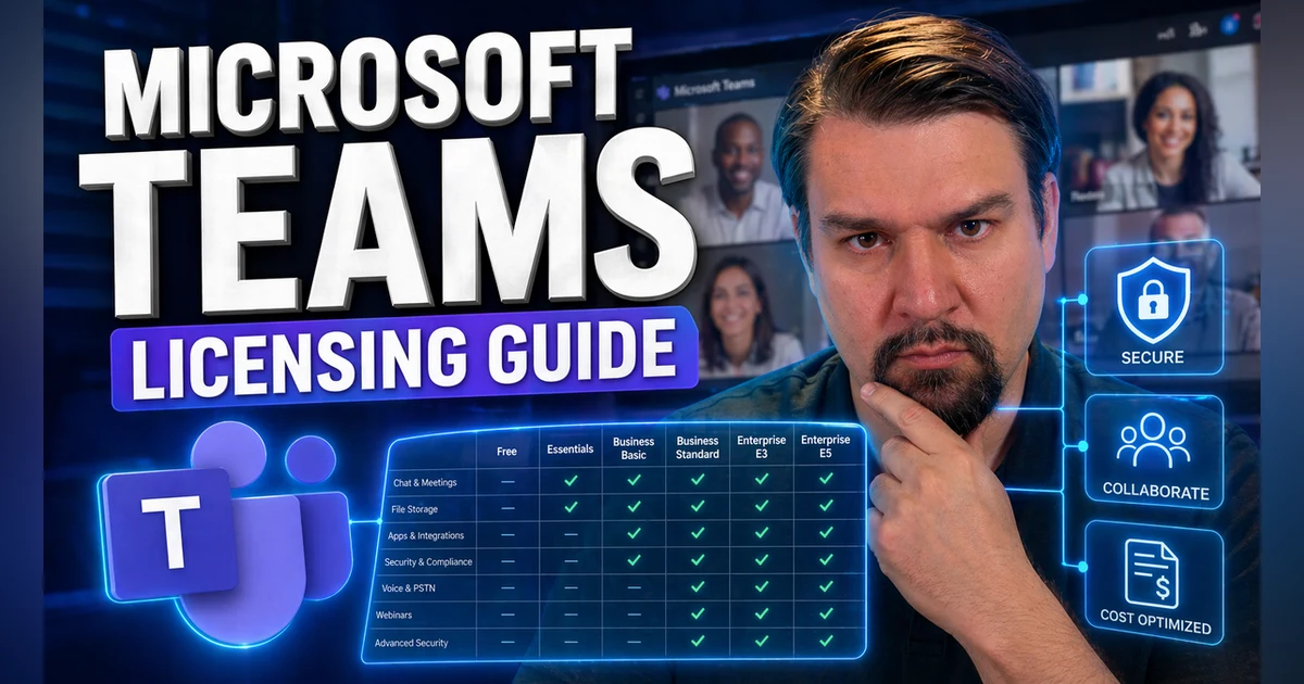 Microsoft Teams Licensing Guide for Microsoft 365 Plans