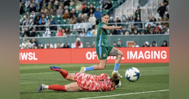 image for "I finally got it": Kaleigh Kurtz, six goals and a worm in the rain keep Denver Summit FC alive