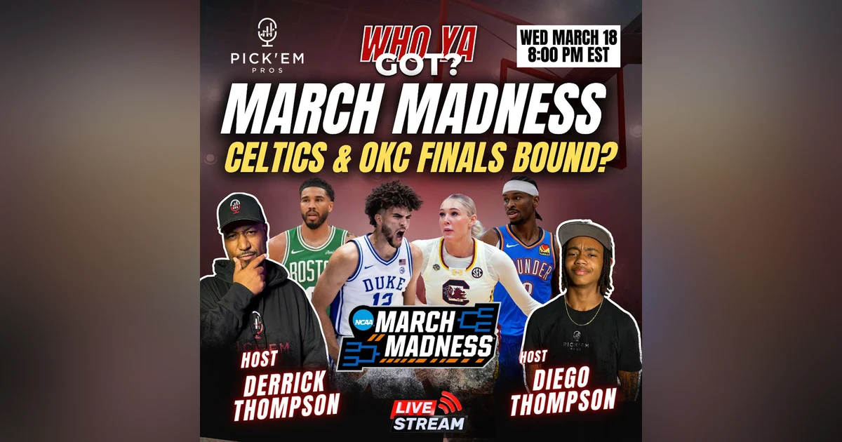 Full March Madness Bracket Predictions + Duke Injury Crisis & NBA Title Debate