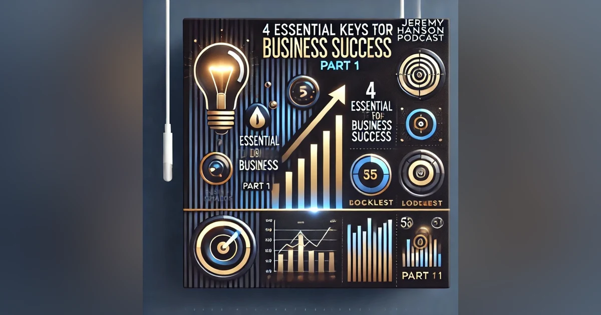 4 Essential Keys to Business Success | The Jeremy Hanson Podcast (Part 1)