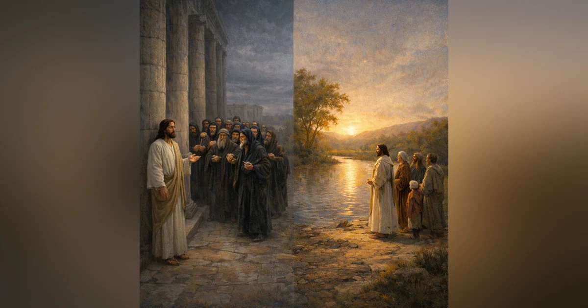 Jesus Says Who He Is Clearly - I and The Father Are One