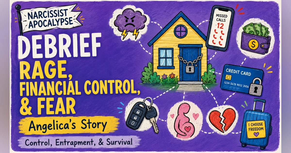Debrief | Rage, Financial Control, & Fear in Angelica’s Story