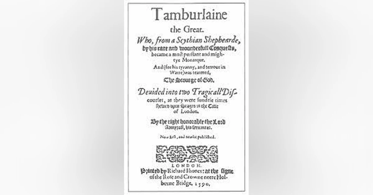 The Two parts of Tamburlaine the Great