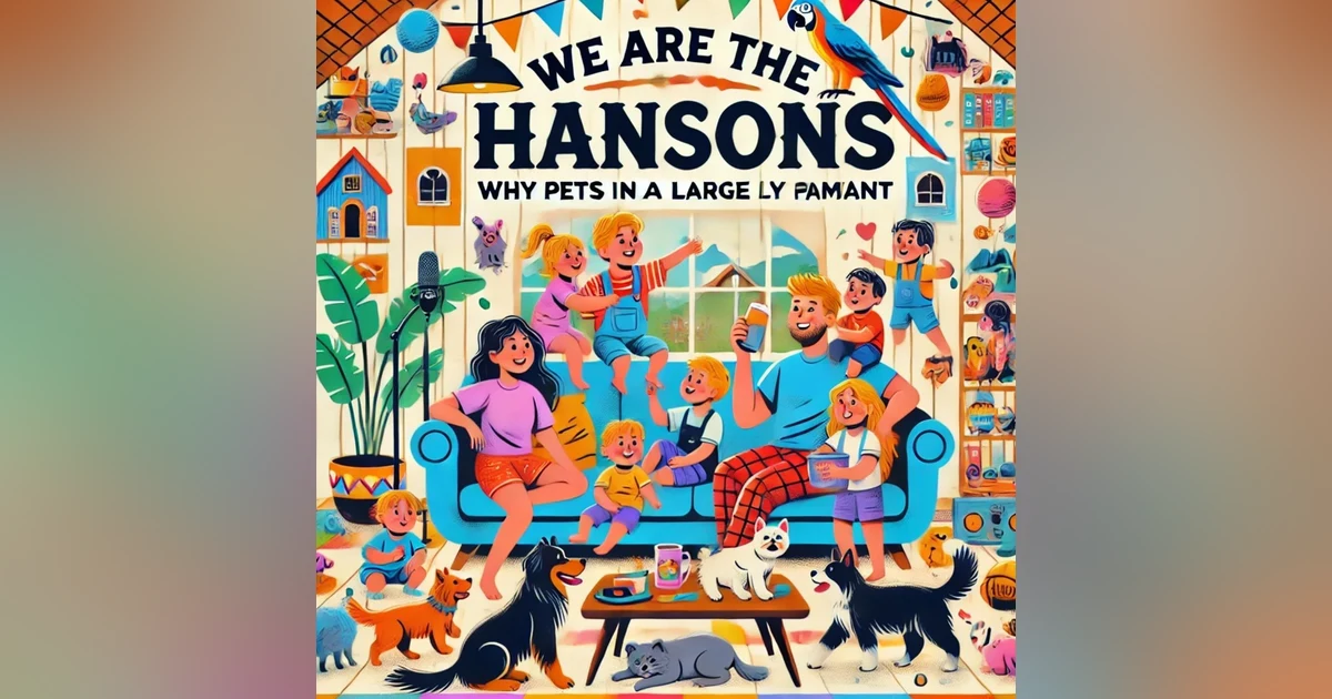 🐶 We Are the Hansons: Why Pets Are a Must in a Big Family! 🐾