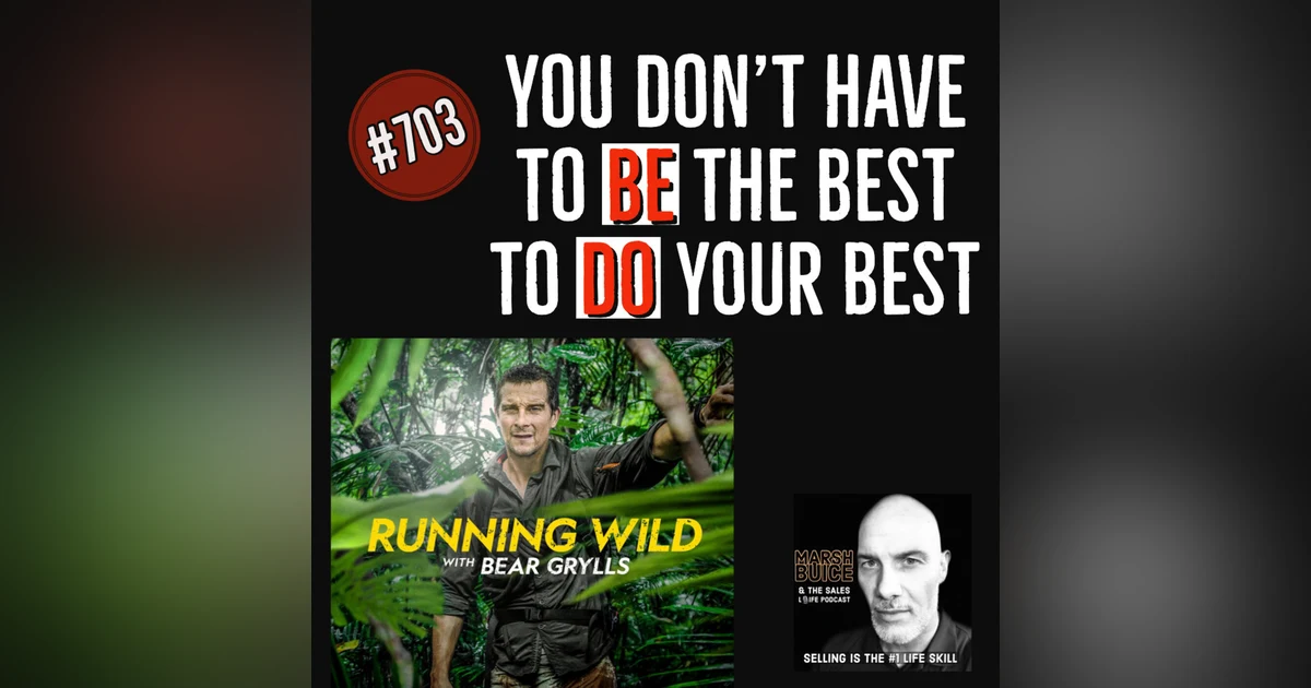 703. "You don't have to BE the best to DO your best." | Evolve & never grow complacent.
