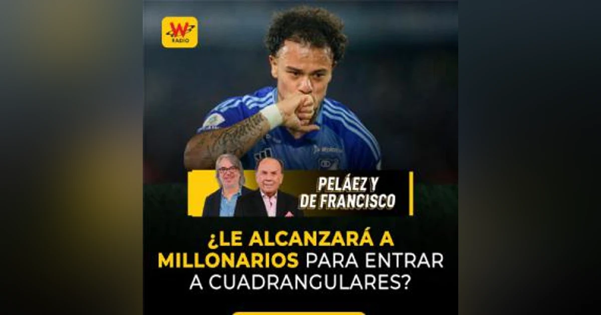 ¿Le alcanzará a Millonarios para entrar a cuadrangulares?