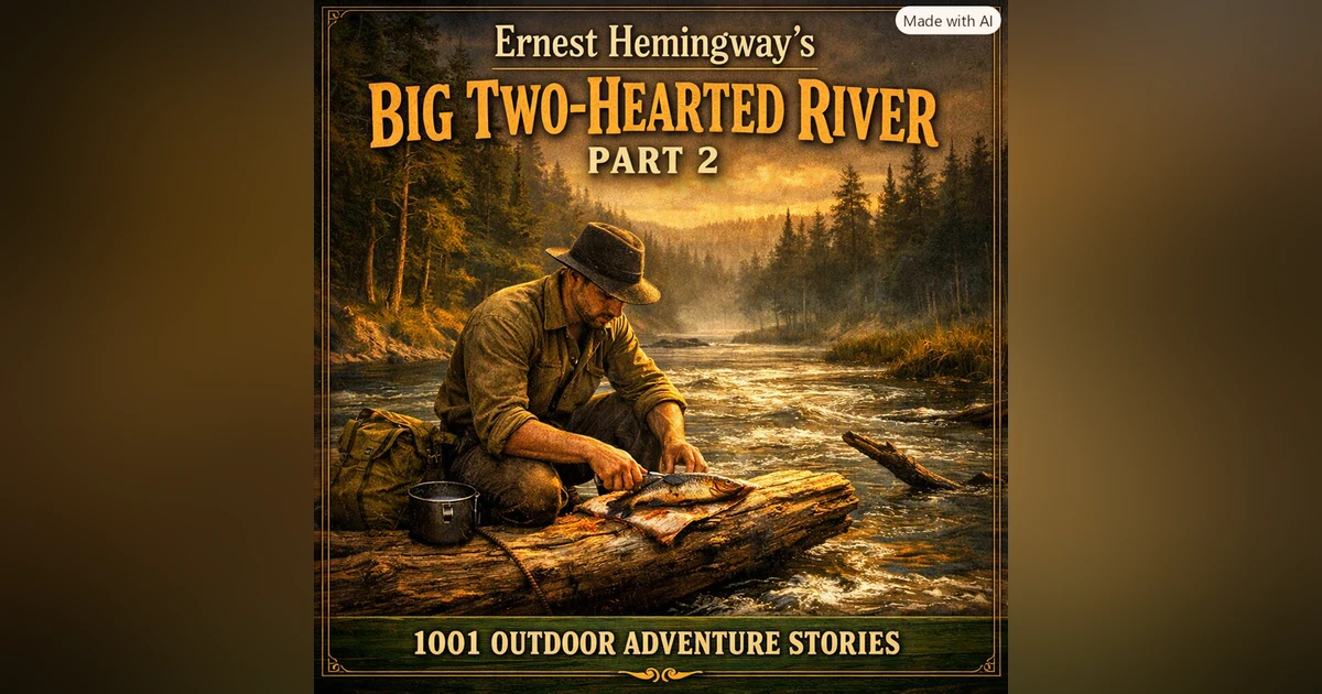 BIG TWO-HEARTED RIVER (PT 2) by ERNEST HEMINGWAY