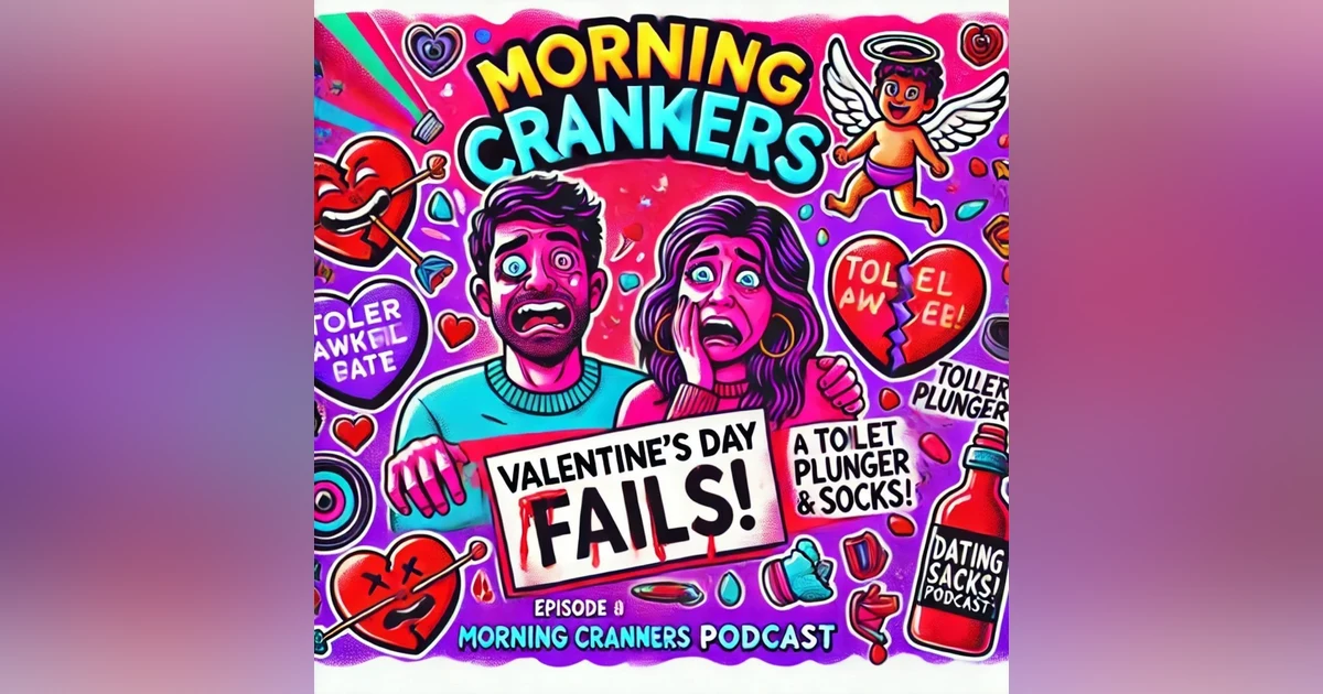 8 Things You Should NEVER Say on a Valentine’s Date & Worst Gifts Ever | Morning Crankers Podcast