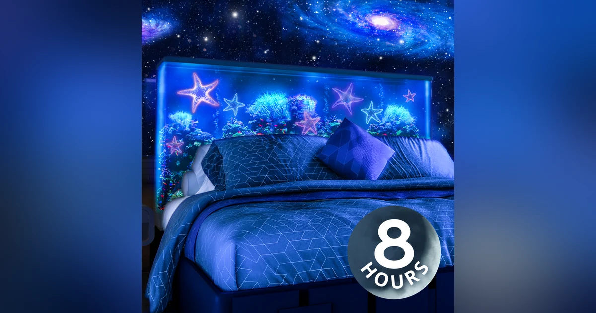 Bedtime in Spaceship Bedroom | 8 Hour Space White Noise for Sleeping