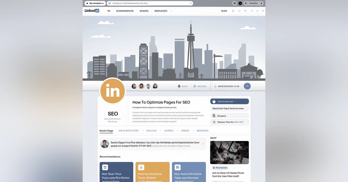 🟦 LinkedIn Business Company Profile: How to Optimize Your LinkedIn Page for SEO with Favour Obasi-ike ✍🏾