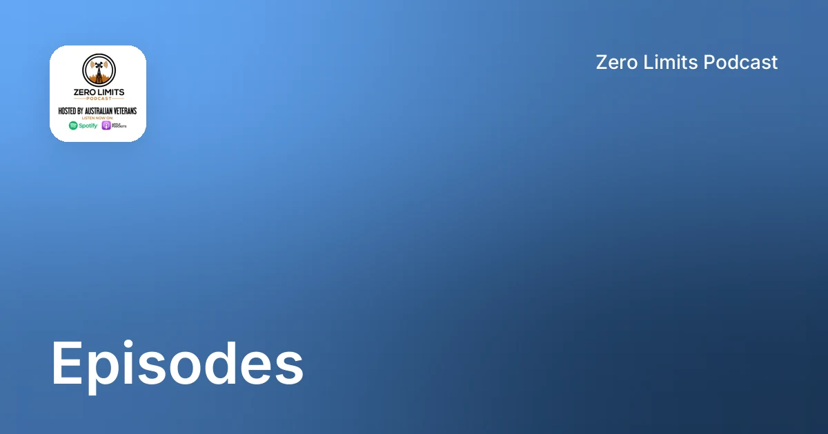 Episodes - Page 5 | Zero Limits Podcast