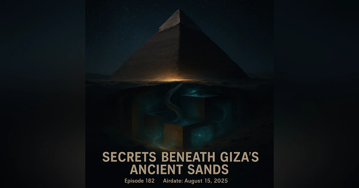 Beneath Giza’s Ancient Sands