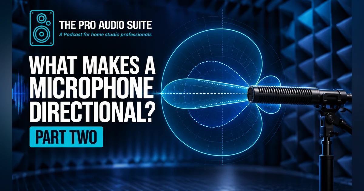 What Makes a Microphone Directional? Part Two