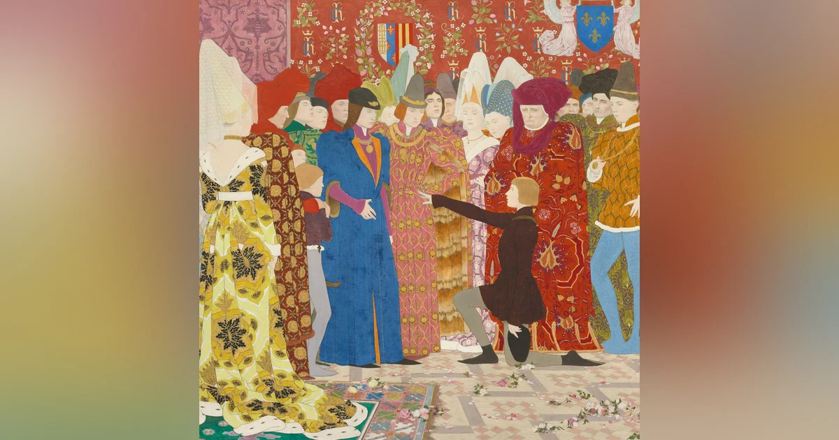 Her Appeal to the Dauphin by Louis Maurice Boutet de Monvel