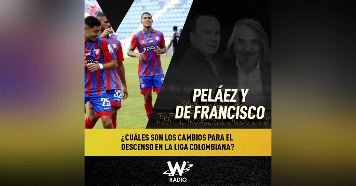El nuevo descenso en Colombia
