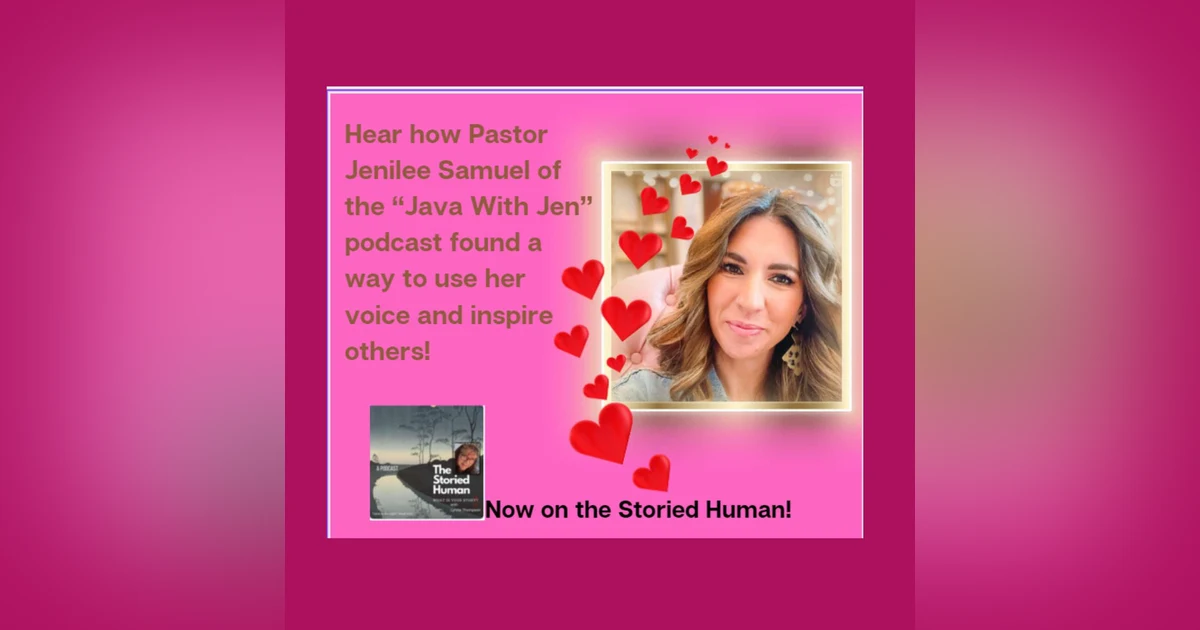 Season 4. Episode 4. How Podcaster Jenilee Samuel turned a page in her life and zoomed into podcasting!