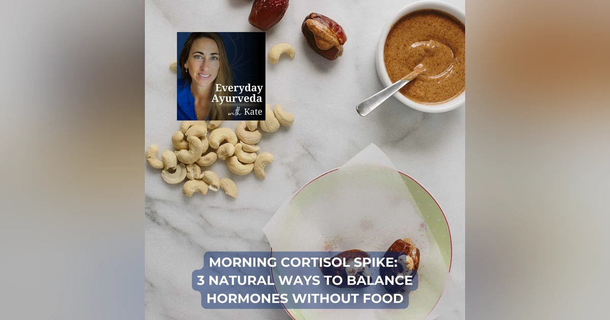 63. Morning Cortisol Spike: 3 Natural Ways to Balance Hormones Without Food