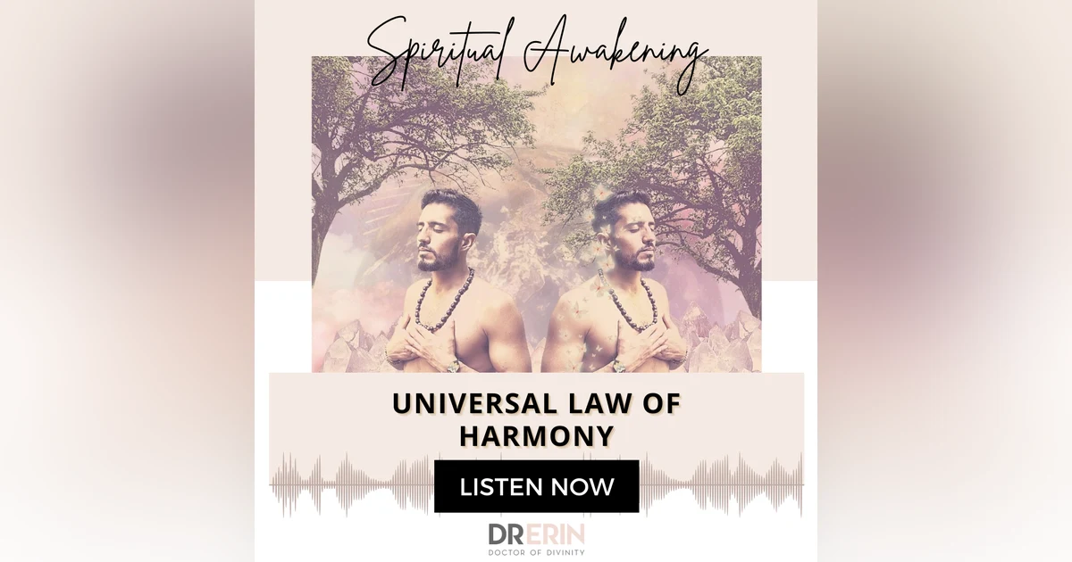 Universal Law of Harmony {35 of 52 Series}