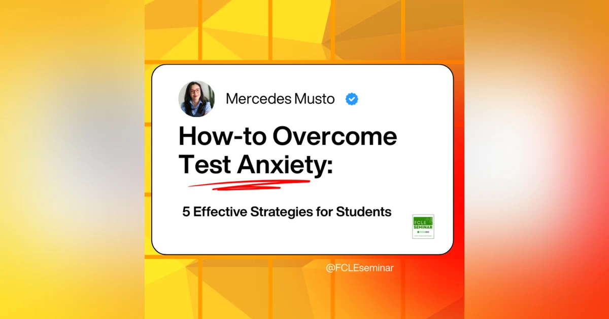 How-to Overcome Test Anxiety: 5 Effective Strategies for Students #testanxiety