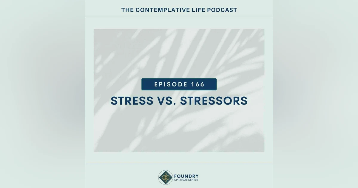 Ep 166 Stress vs Stressors