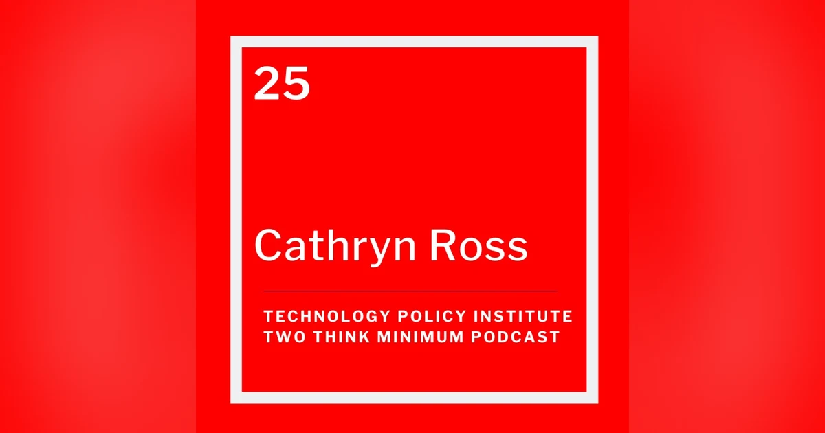 BT Director of Regulatory Affairs Cathryn Ross on the Economics of Regulation